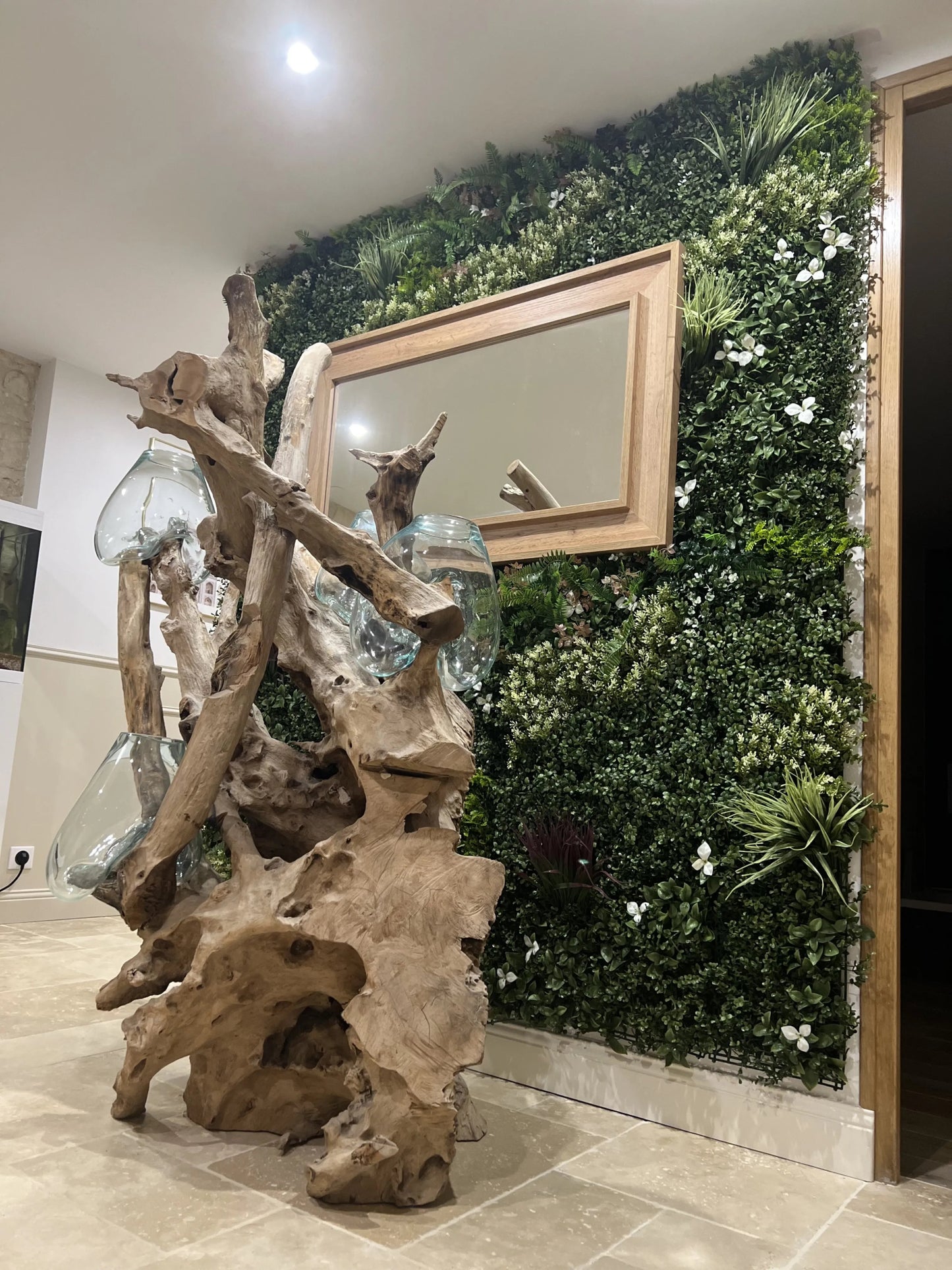 Primevère - mur végétal artificiel - Green Upp