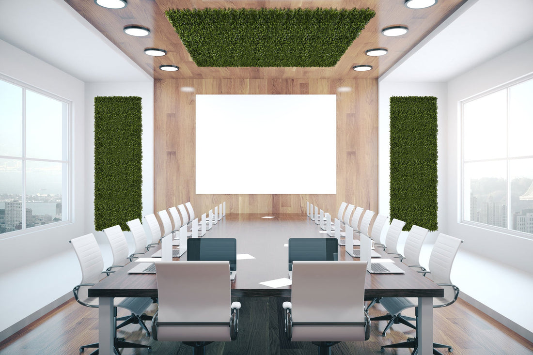 Mur végétal au bureau : nouvelle atmosphère au travail - Green Upp