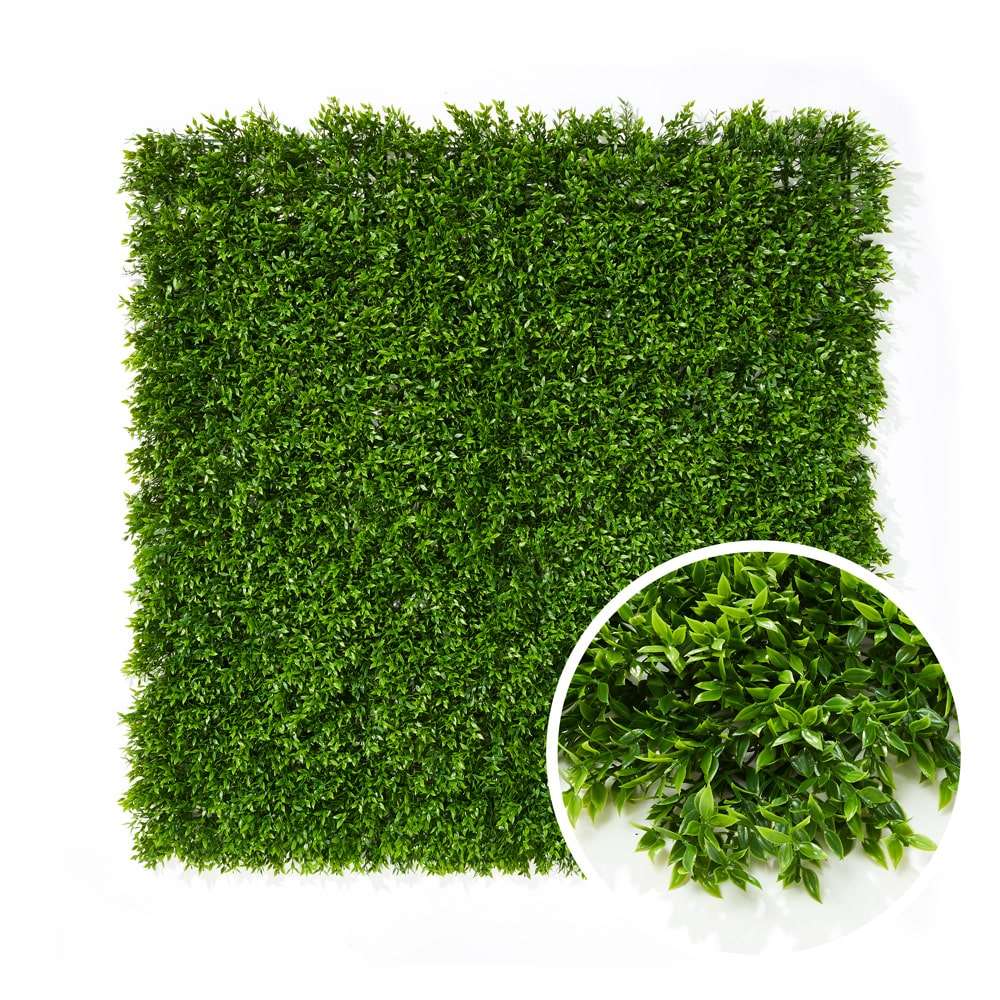 Feuillage artificiel buisson pour mur végétal Green Upp 