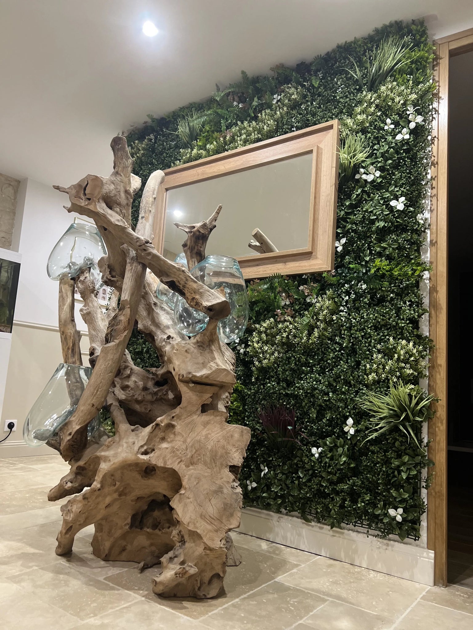 Primevère - mur végétal artificiel - Green Upp